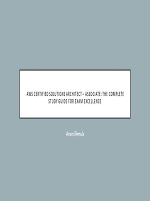 cover image of AWS Certified Solutions Architect – Associate